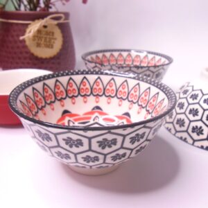 blue pottery mini bowl