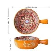 Turkish Ceramic Handle Pot for Elegant Serving - Image 5