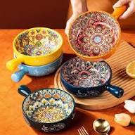 Turkish Ceramic Handle Pot for Elegant Serving - Image 3